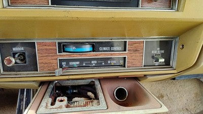 1980 Cadillac Deville Temperature Control Module In Dash Heater Ac Head Unit Oem