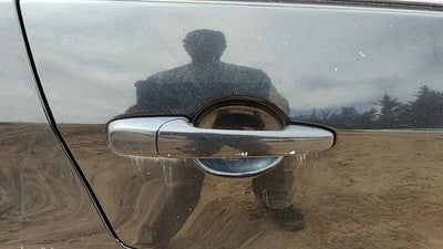 2006-2011 Ford Fusion Passenger Right Rear Outside Door Handle Oem Back Black Uh