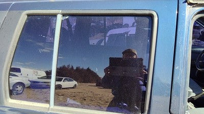 90-95 Nissan Pathfinder Passenger Right Rear Side Window Door Glass Oem Back