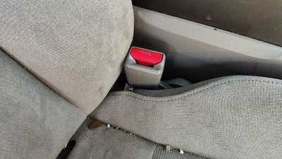 06-09 Honda Civic Passenger Right Front Seat Belt Buckle Receiver Sedan Gr Gray