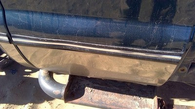 1999 F250 Super Duty Passenger Right Rear Moulding From Door Oem Back Trim Strip