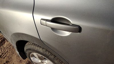 2007-2012 Nissan Altima Passenger Right Rear Outside Door Handle Back Gray W40