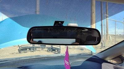 2007-2024 Nissan Versa Note Inside Rear View Mirror Oem Windshield Mounted