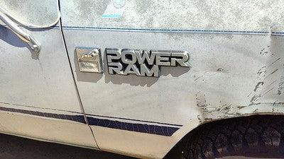 1986 Dodge Ram W150 Passenger Right Power Ram Fender Emblem Badge Oem