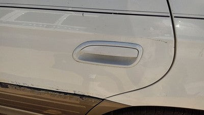 2000-2004 Legacy Outback Driver Left Rear Outside Door Handle Oem Back White 8Y3
