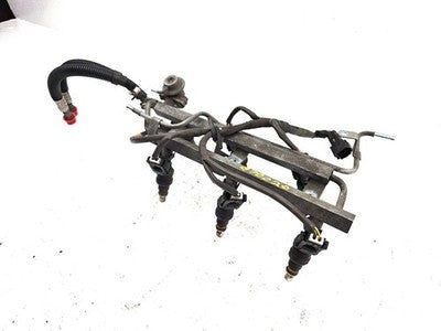 1987-1991 Dodge Caravan Complete Fuel Rail With Injectors Set Loaded Oem 3.0L