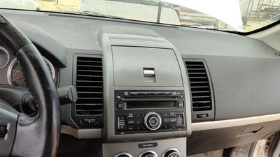 2010-12 Nissan Sentra Sr Trim Bezel Around Radio Surround Dash Panel Oem Gray X