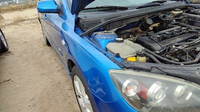 2004-2009 Mazda 3 Passenger Right Front Fender Oem 27B Winning Blue Bp4k52111d