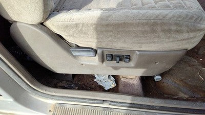 1994 Grand Cherokee Passenger Right Side Power Seat Switch With Trim Panel Gray