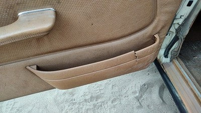 1980 Mercedes 300Td Driver Left Front Door Trim Panel Brown