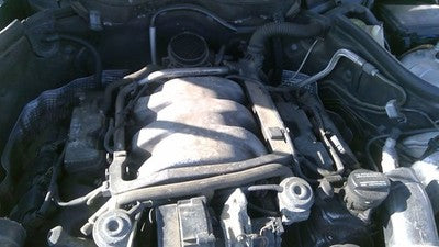 2001-2005 Mercedes C240 Complete Fuel Rail With Injectors Set Loaded Oem 2.6L