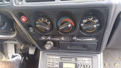 89-93 Galant Vr-4 Trim Bezel Around Heater Controls With Ash Tray Black