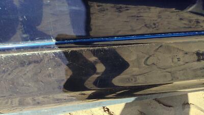 98-02 Oldsmobile Intrigue Passenger Right Rear Moulding From Door Back Blue 28u