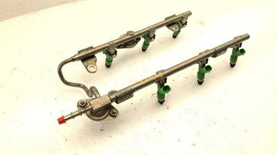 2013-16 Nissan Pathfinder Complete Fuel Rail With Injectors Set Loaded Oem 3.5L