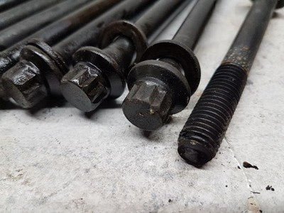 1990-1993 Mazda Miata Set Of Oem Head Bolts Only Factory Hardware 1.6L