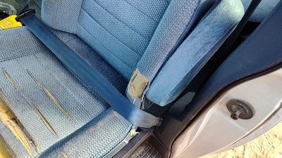 1993 Gmc Safari Driver Left Front Seat Belt Retractor Oem Shoulder Blue