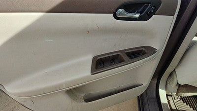 06-08 Impala Driver Left Rear Door Trim Panel With Switches Back Neutral 52C