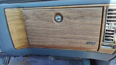 1984 Deville Sedan Glove Box Assembly Complete Door With Latch Oem