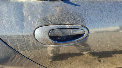 00-04 Intrepid Passenger Right Rear Outside Door Handle Back Steel Blue Pbq
