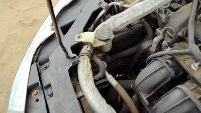 06-12 Ford Fusion Windshield Washer Fluid Reservoir With Pump Wiper Tank 2.5L