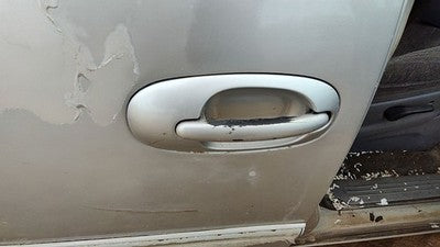 00 Chrysler Town & Country Passenger Right Rear Outside Door Handle Back Silver
