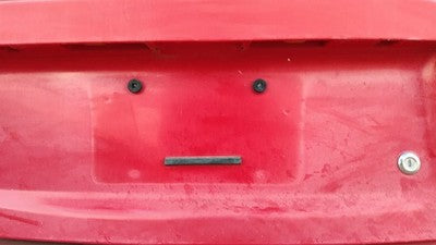 1994-1997 Ford Aspire License Plate Trim Surround Panel Tail Trunk Finish Red