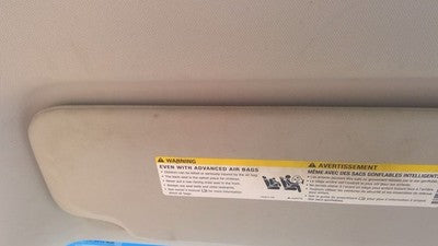 2007-2013 Gmc Sierra 1500 Driver Left Sun Visor Oem Gray 88b 15949692