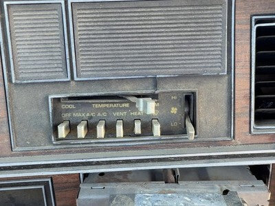 1978-1981 Dodge D150 Temperature Control Module In Dash Heater Ac Head Unit Oem