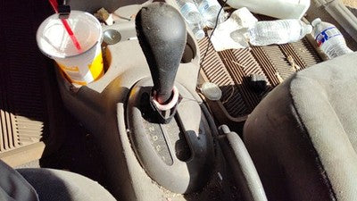 01 Neon Floor Shifter Lever Assembly Shift Unit Automatic Transmission Gray B7L5