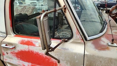 1969 Ford F100 Passenger Right Side Mirror Door Mounted Oem