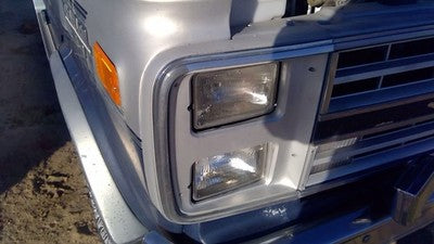 1989 Chevy G20 Van Passenger Right Trim Bezel Around Headlight Oem Dual 15596118