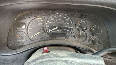 2001 2002 Sierra 2500 Hd Speedometer Cluster Instrument Gauges Panel Oem Dash