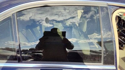 2012-2014 Mercedes C300 Passenger Right Rear Side Window Door Glass Oem Back