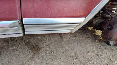 1979 Ford F150 Passenger Right Moulding From Fender Oem Trim Strip Maroon