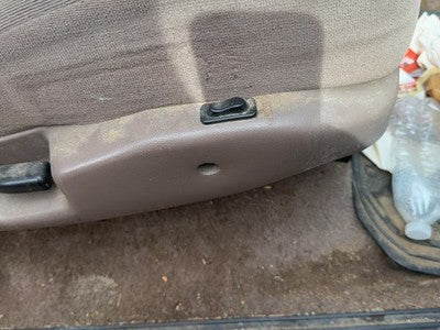 97 Ford F250 Passenger Right Side Power Seat Switch With Trim Panel Oem Brown Rk