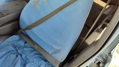 1993 Ford Explorer Driver Left Front Seat Belt Retractor Oem Shoulder Tan