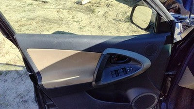 09-12 Toyota Rav-4 Driver Left Front Door Trim Panel Wh Master Switch Sand Beige