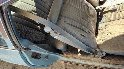 1975 Cutlass Supreme Passenger Right Front Seat Belt Retractor 2 Door Coupe Blue