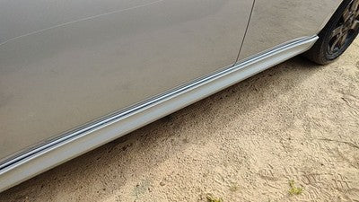 2007-12 Sentra Sr Driver Left Lower Rocker Panel Moulding Side Skirt Silver K23