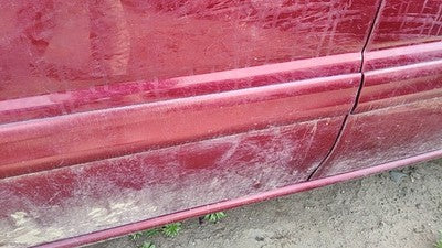 00-04 Chevy Venture Driver Left Front Moulding From Door Oem Trim Strip Red 72U