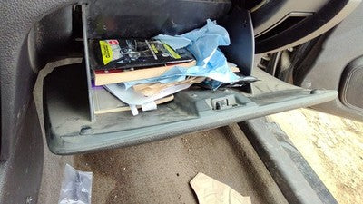 2010-2011 Ford Fusion Glove Box Assembly Complete Door With Latch Oem Black Dw
