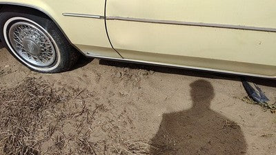 1980 Cadillac Deville Driver Left Lower Rocker Panel Moulding Side Skirt Oem