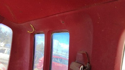 1988 Ford F150 Driver Left Rear Inside Trim Panel Oem Extended Cab Red