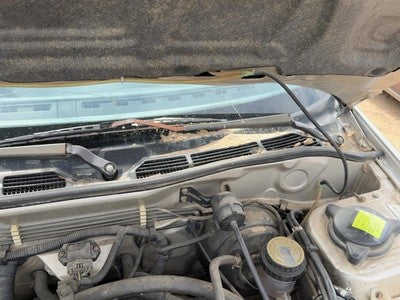 1990 Subaru Legacy Windshield Wiper Cowl Vent Trim Panel Oem Cover Silver