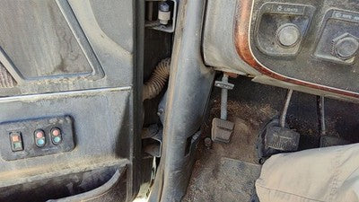 1989 F250 Pickup Driver Left Lower Kick Trim Panel Oem Gray