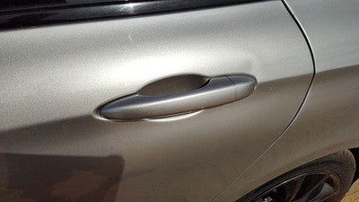 2015-17 Chrysler 200 Driver Left Rear Outside Door Handle Back Billet Silver Psc