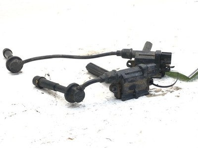 1999-2001 Suzuki Swift SET OF 2 Ignition Coiils with Spark Plug Wires OEM 1.3L