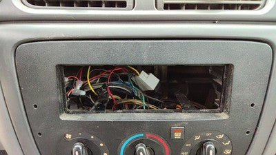 2004 2005 Mercury Sable Temperature Control Head Unit For Aftermarket Radio