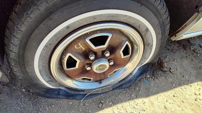 82-86 Firenza 13" Steel Wheel With Chrome Trim Factory Rim Super Stock