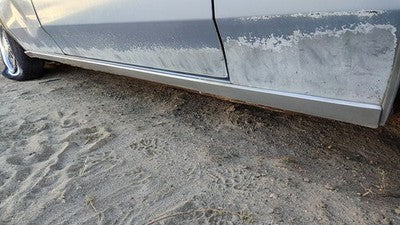 1984 Deville Sedan Passenger Right Lower Rocker Panel Moulding Side Chrome Oem